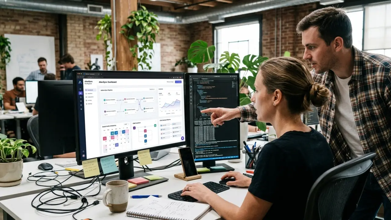 updates on software socials aliensync